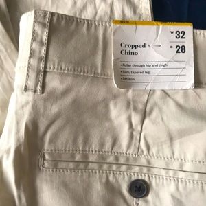 Goodfellow Cropped Chino Pants 32x28